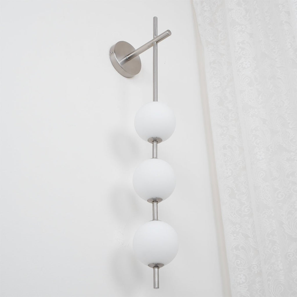Upright Sphere Sconce Lighting Lobby