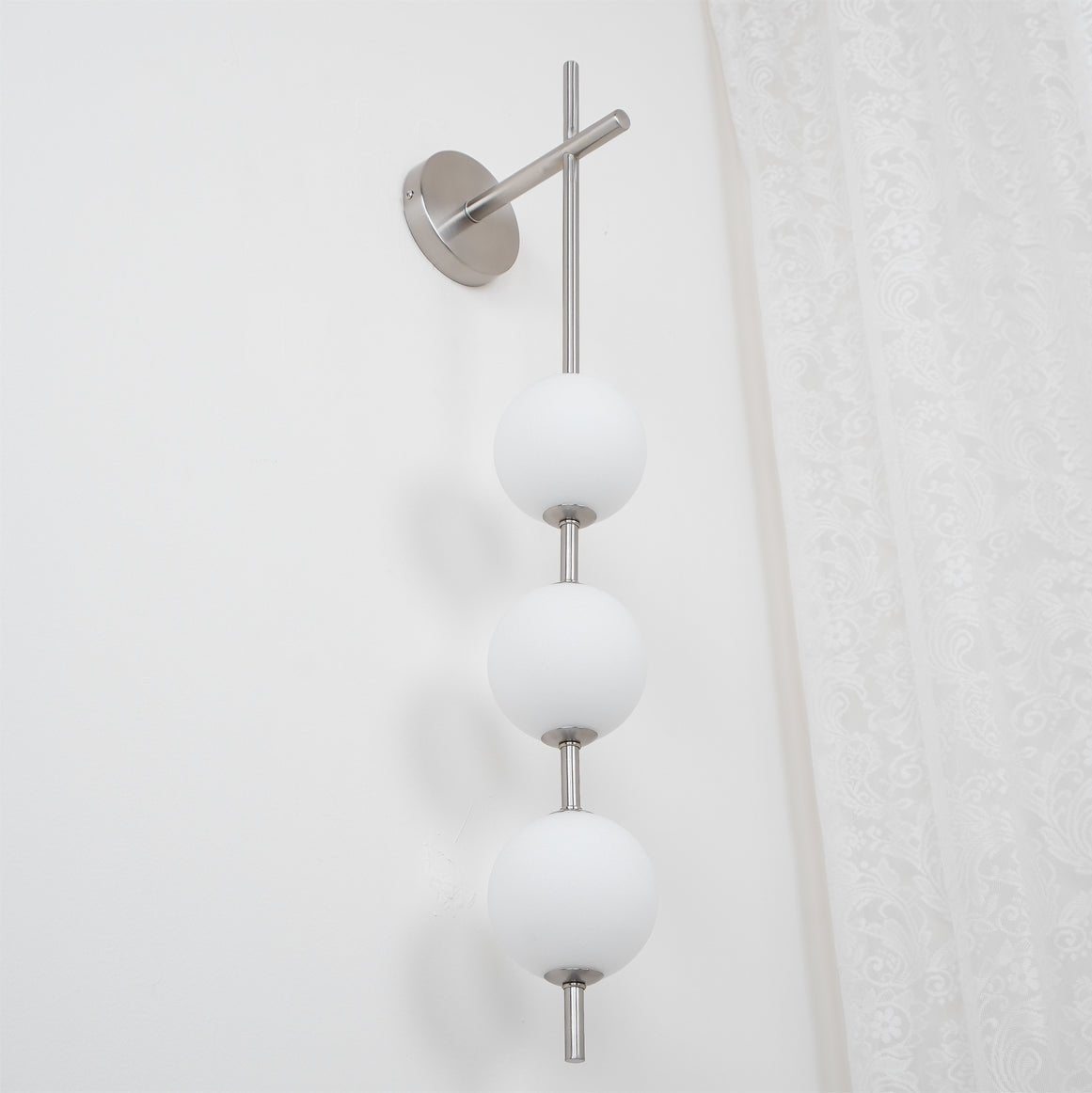 Upright Sphere Sconce Lighting Lobby