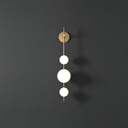 Upright Sphere Sconce Lighting Lobby