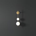 Upright Sphere Sconce Lighting Lobby