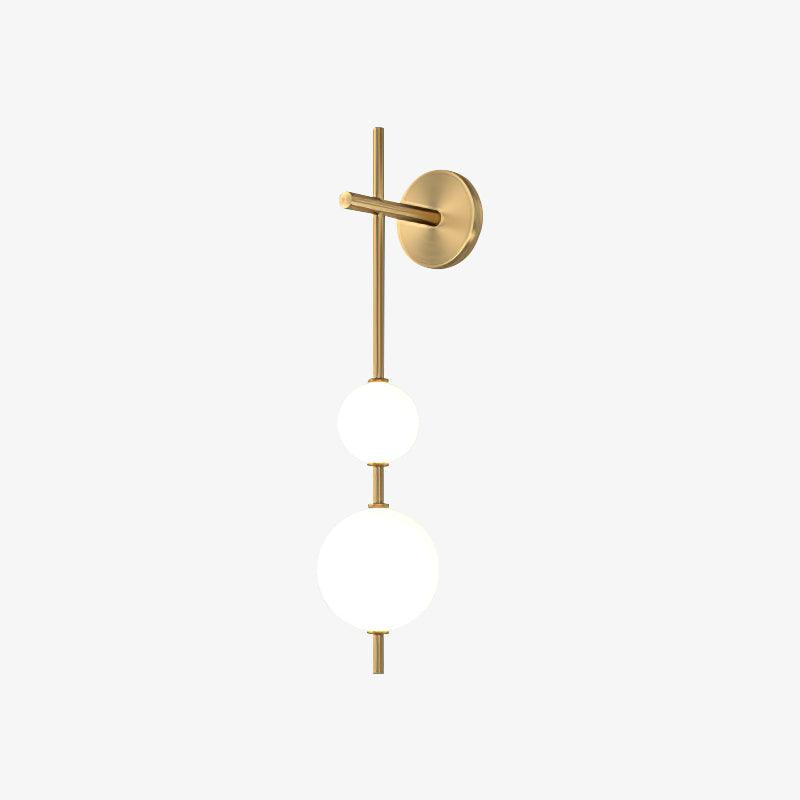 Upright Sphere Sconce Lighting Lobby