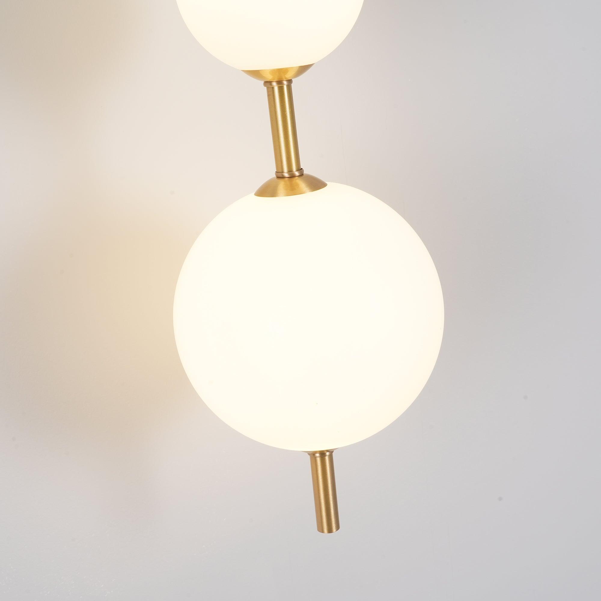 Upright Sphere Sconce Lighting Lobby