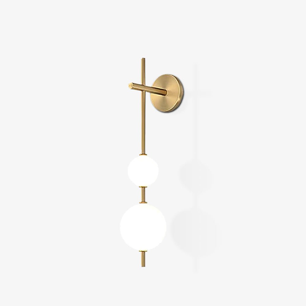 Upright Sphere Sconce Lighting Lobby