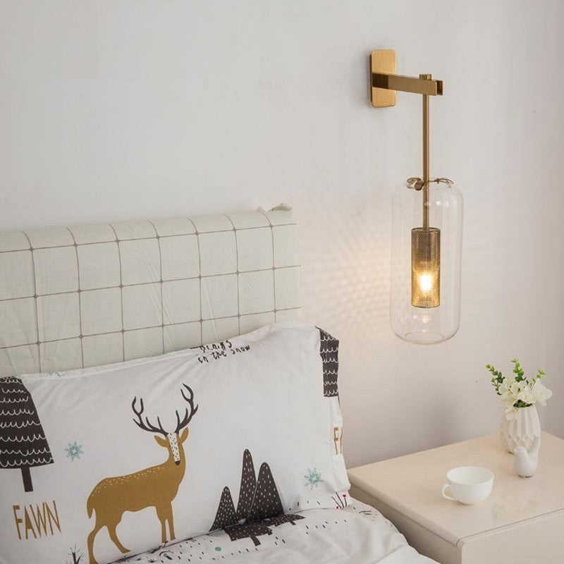 Vadim Glass Sconce Light Lighting Lobby