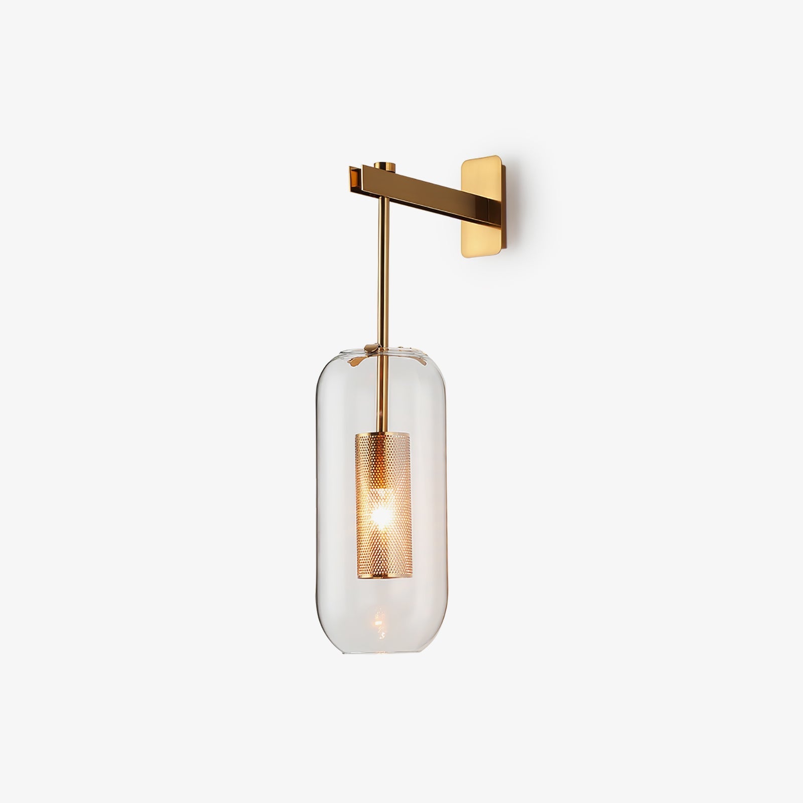 Vadim Glass Sconce Light Lighting Lobby