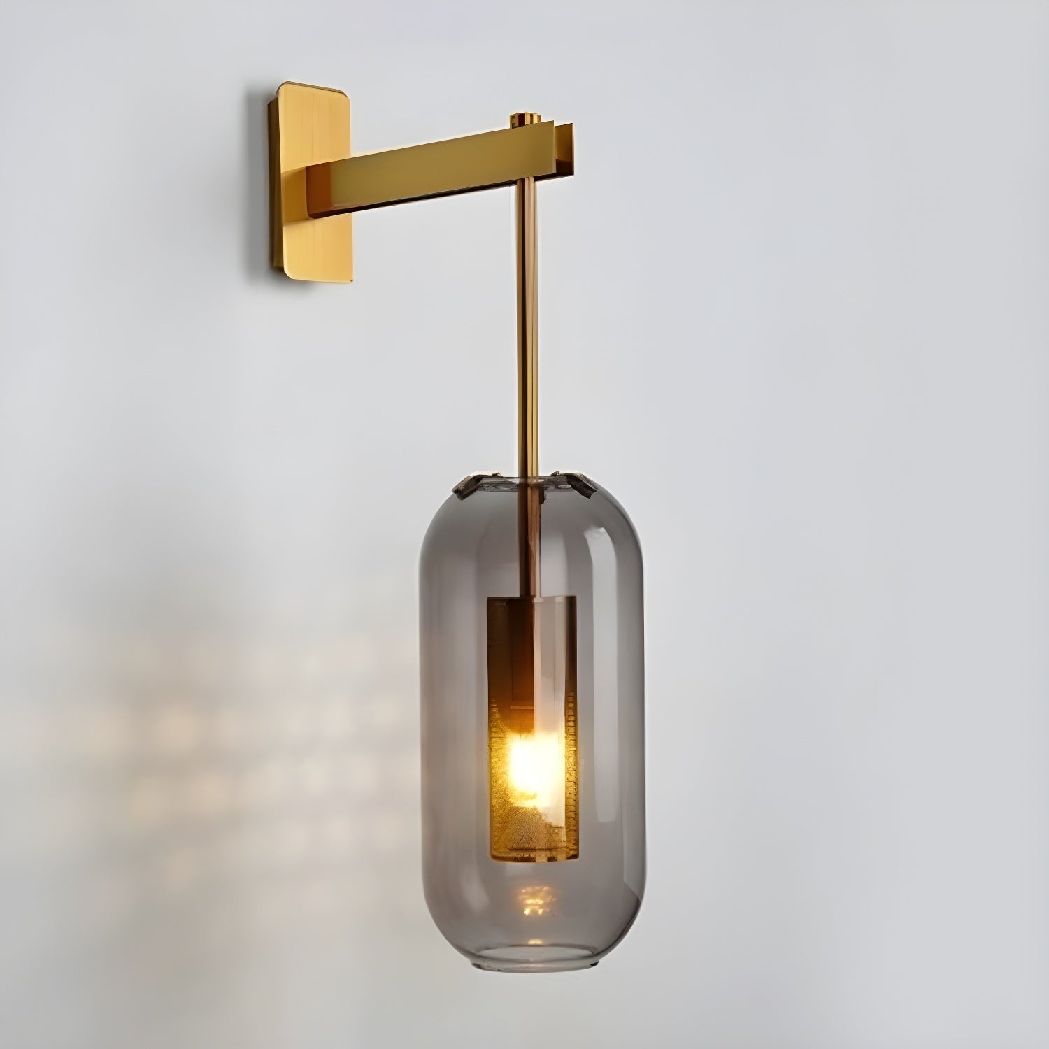 Vadim Glass Sconce Light Lighting Lobby