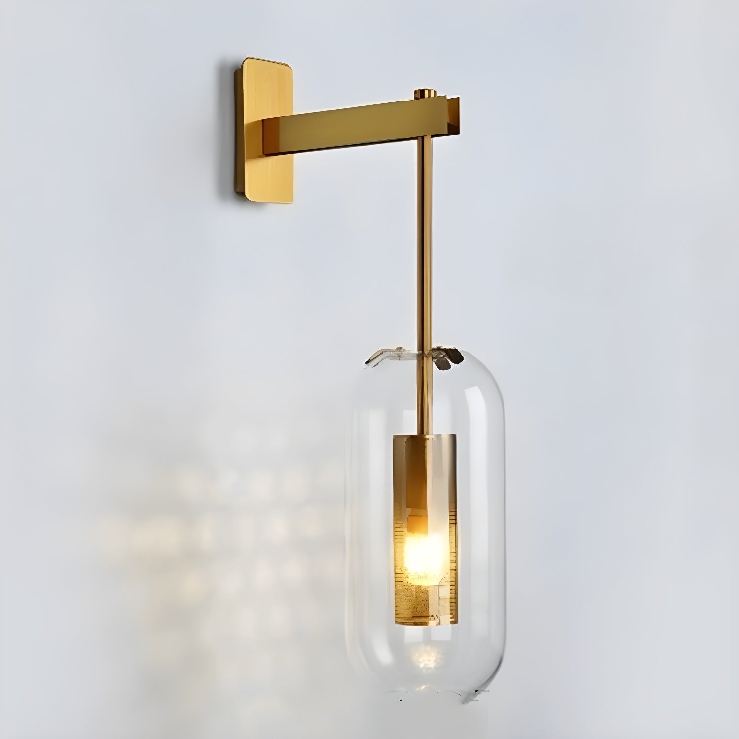 Vadim Glass Sconce Light Lighting Lobby