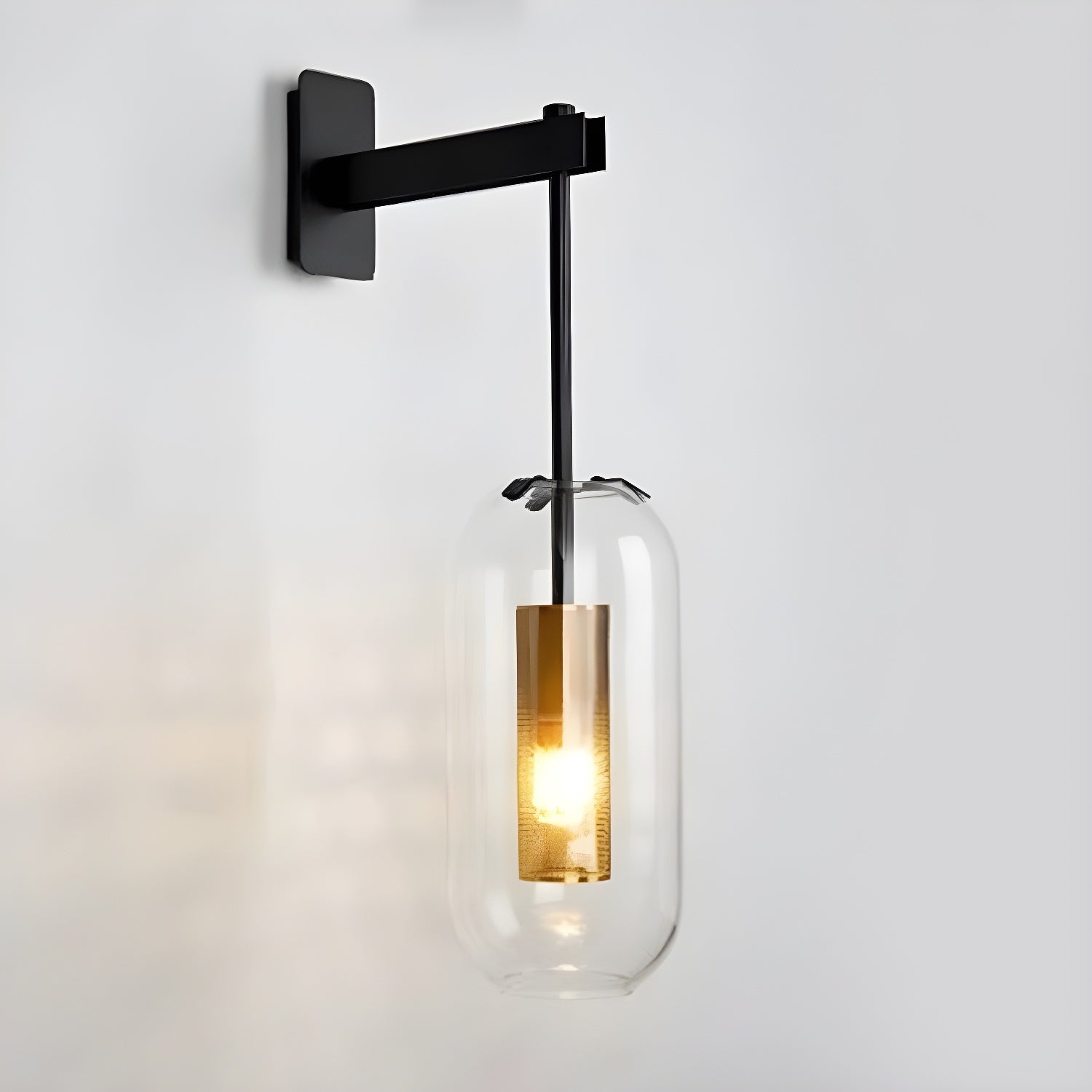 Vadim Glass Sconce Light Lighting Lobby
