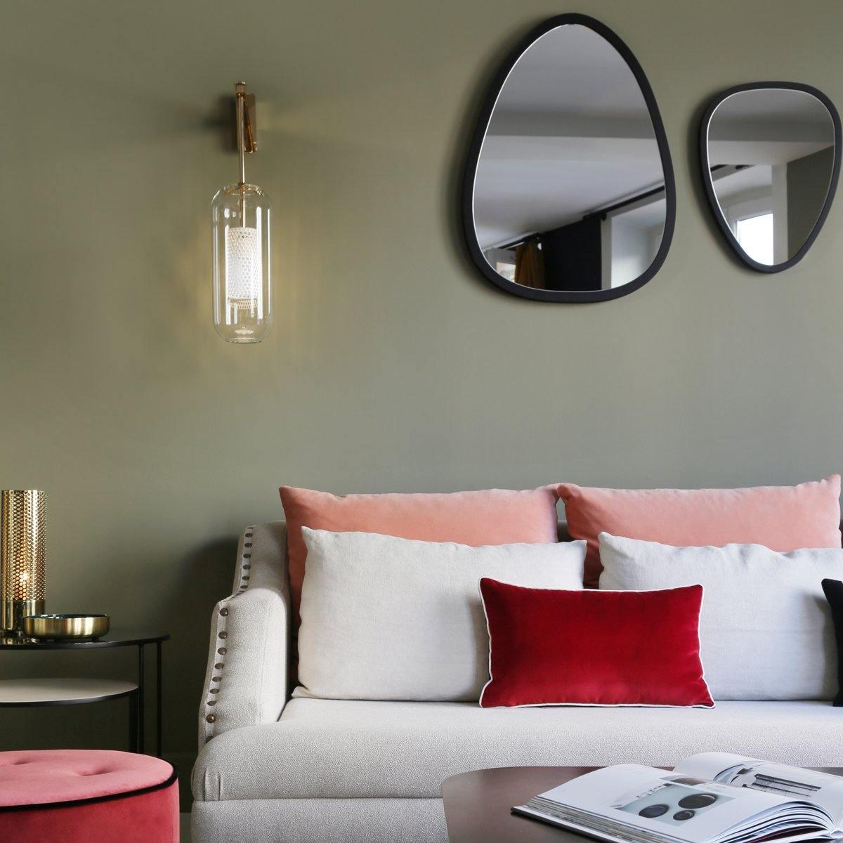 Vadim Glass Sconce Light Lighting Lobby