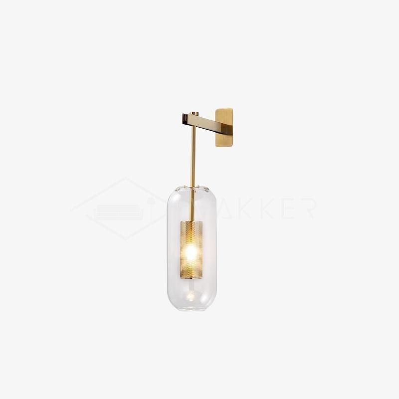 Vadim Glass Sconce Light Lighting Lobby