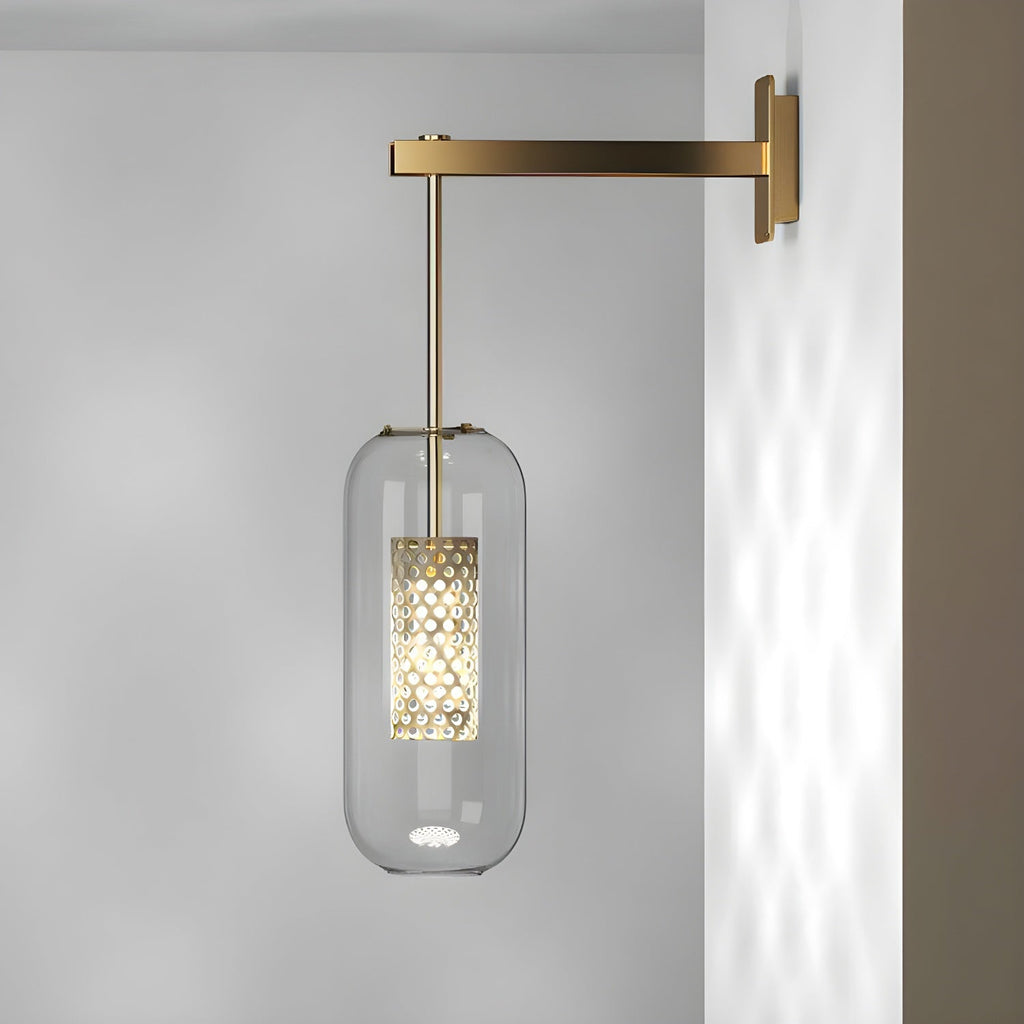 Vadim Glass Sconce Light Lighting Lobby