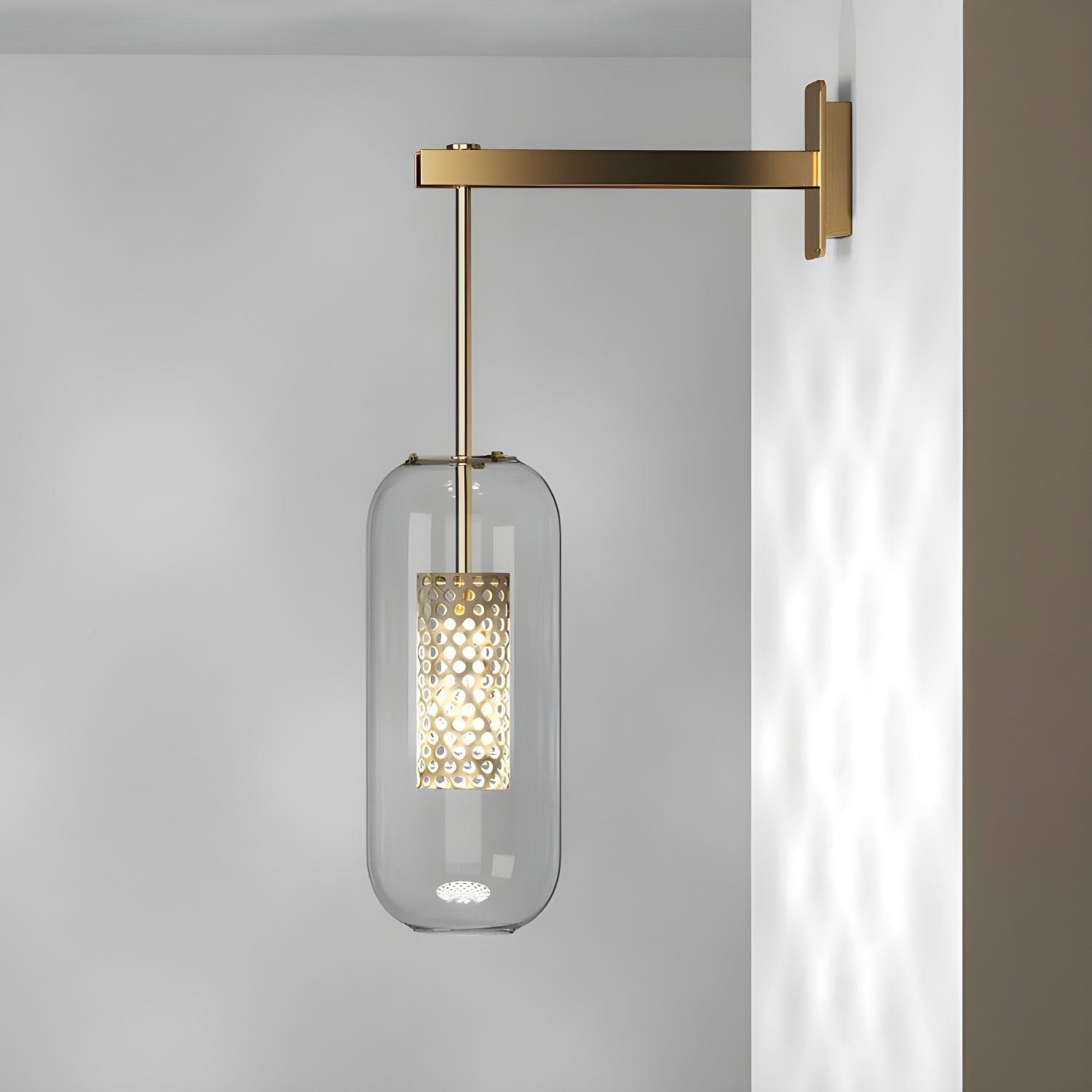 Vadim Glass Sconce Light Lighting Lobby