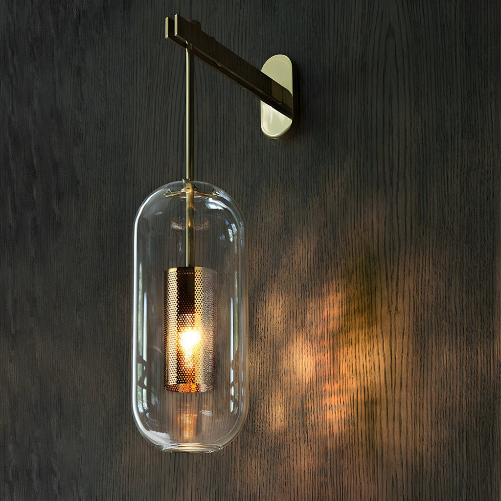 Vadim Glass Sconce Light Lighting Lobby