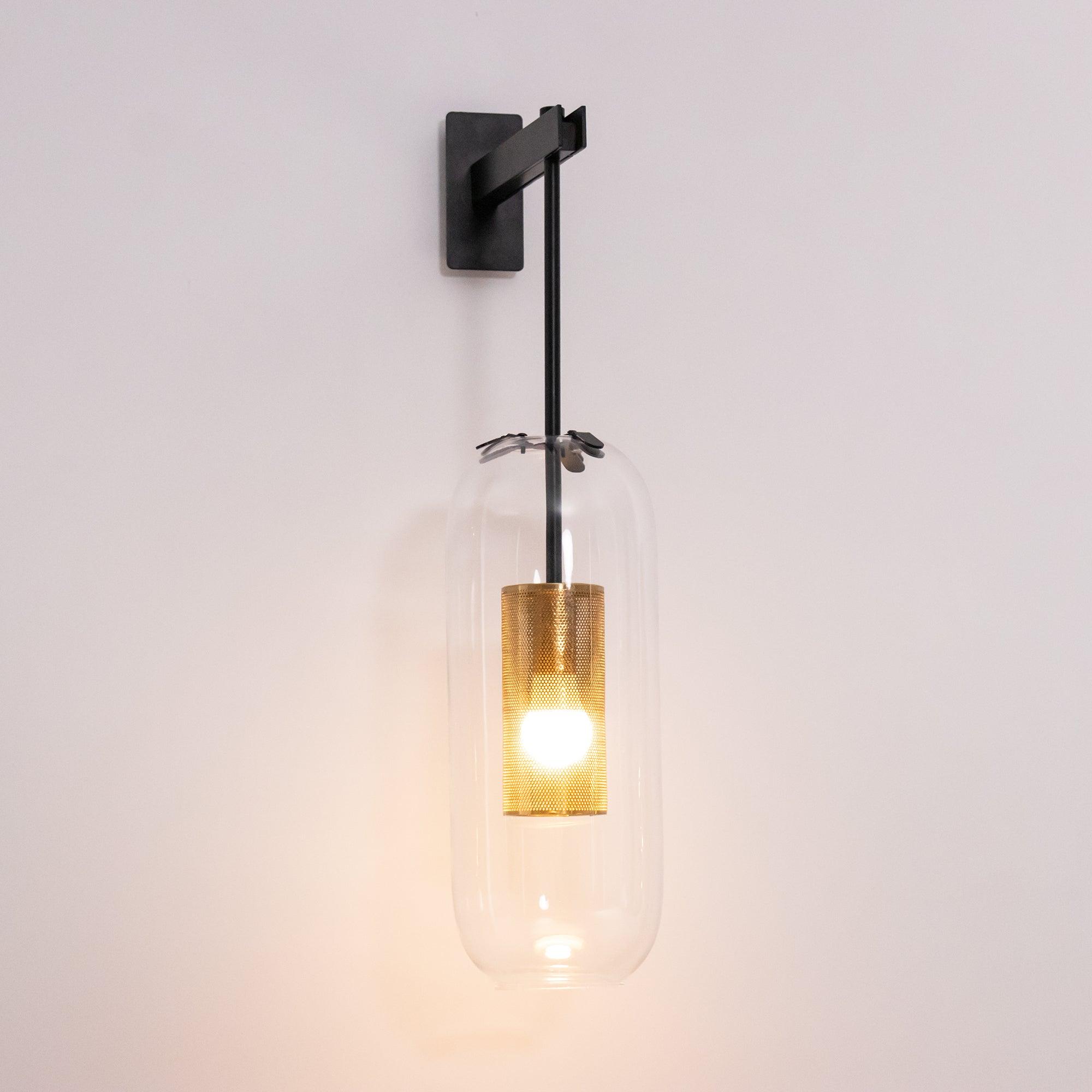 Vadim Glass Sconce Light Lighting Lobby