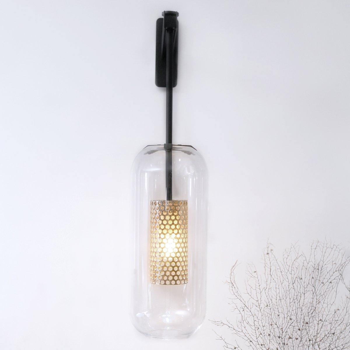 Vadim Glass Sconce Light Lighting Lobby