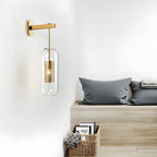 Vadim Glass Sconce Light Lighting Lobby