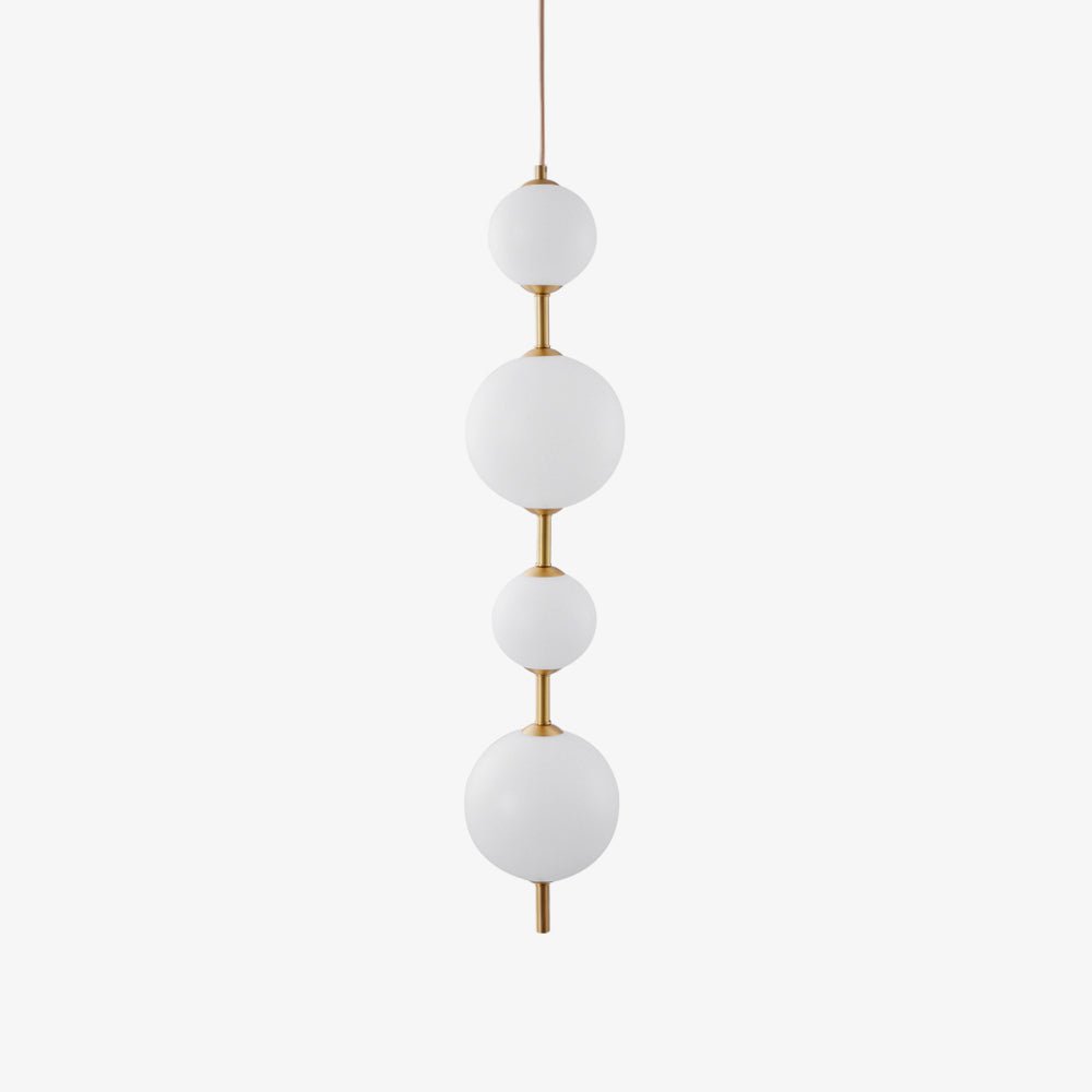 Vertical Sphere Ceiling Suspension Lamp Lighting Lobby