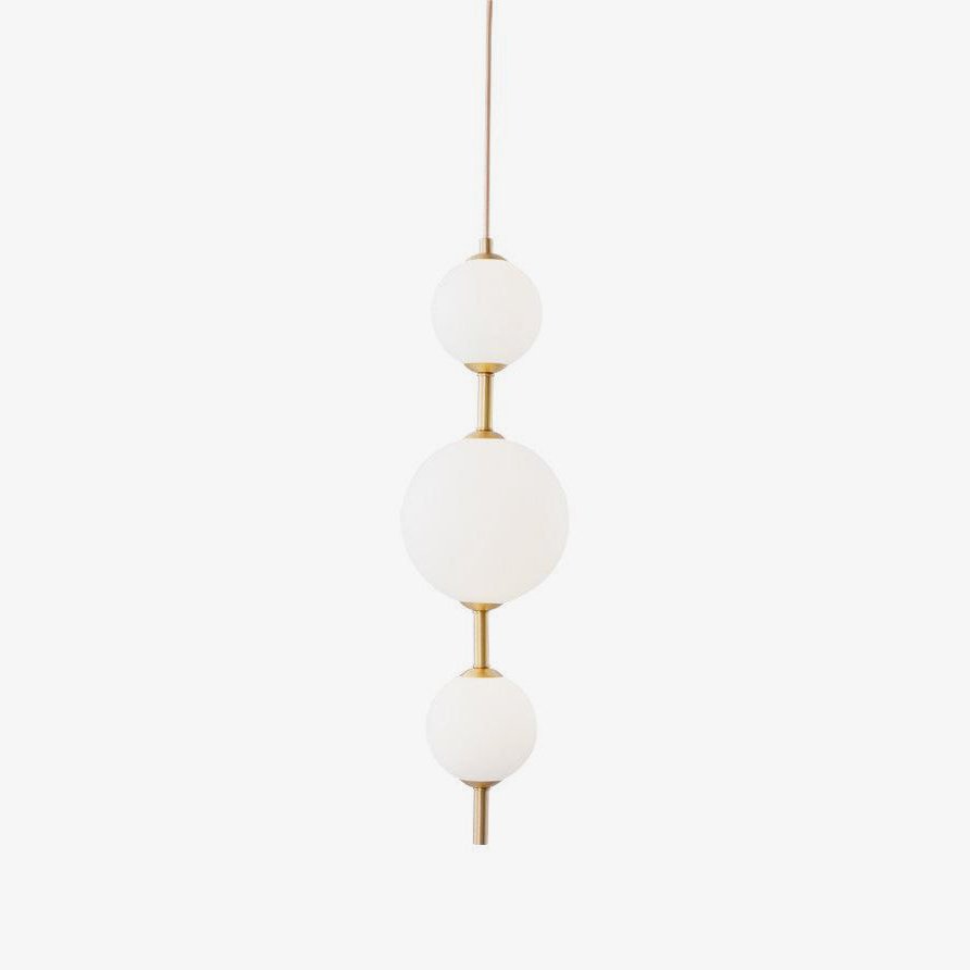 Vertical Sphere Ceiling Suspension Lamp Lighting Lobby