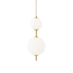 Vertical Sphere Ceiling Suspension Lamp Lighting Lobby