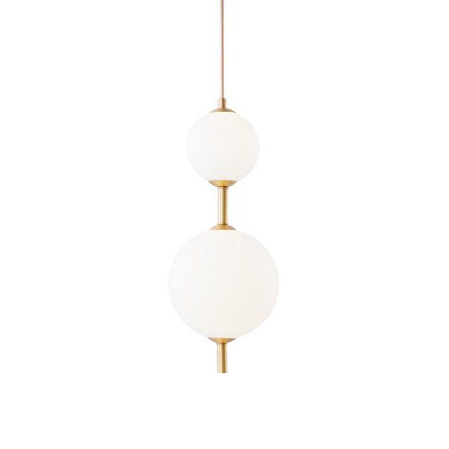 Vertical Sphere Ceiling Suspension Lamp Lighting Lobby