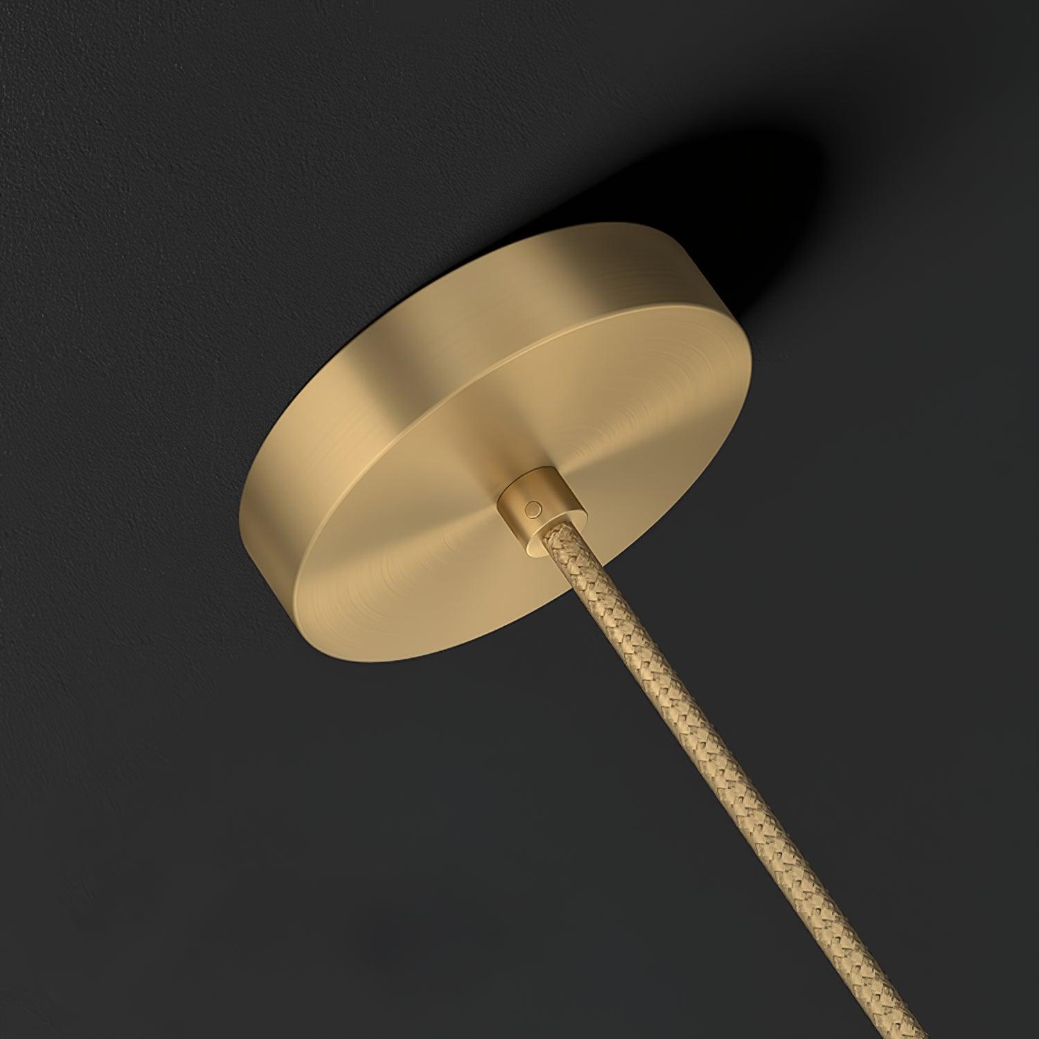 Vertical Sphere Ceiling Suspension Lamp Lighting Lobby