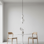 Vertical Sphere Ceiling Suspension Lamp Lighting Lobby