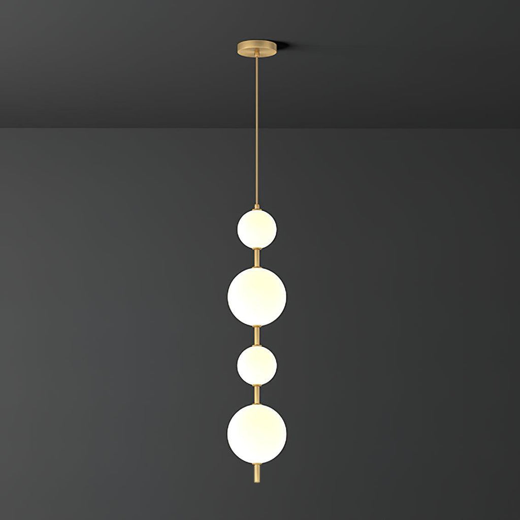 Vertical Sphere Ceiling Suspension Lamp Lighting Lobby