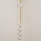 Vertical Spheres Wall Light Lighting Lobby