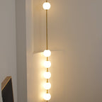 Vertical Spheres Wall Light Lighting Lobby