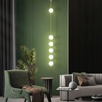 Vertical Spheres Wall Light Lighting Lobby