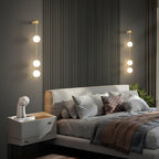 Vertical Spheres Wall Light Lighting Lobby