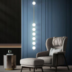 Vertical Spheres Wall Light Lighting Lobby