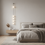 Vertical Spheres Wall Light Lighting Lobby