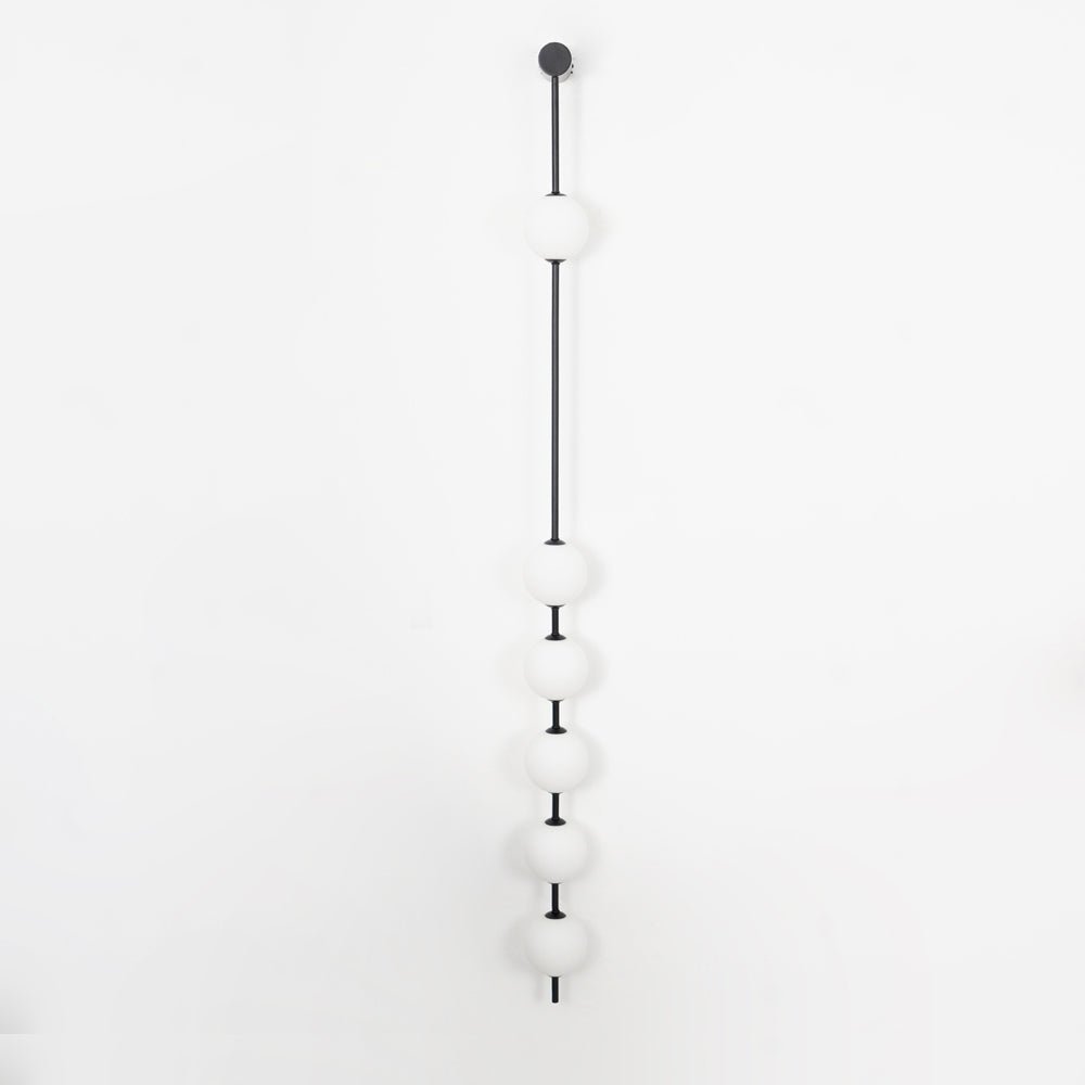 Vertical Spheres Wall Light Lighting Lobby