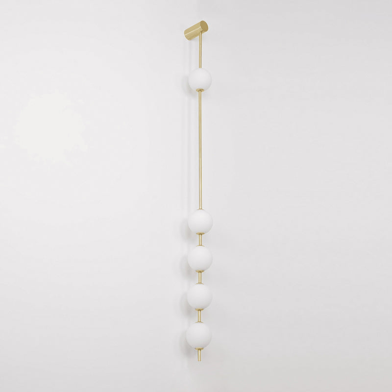 Vertical Spheres Wall Light Lighting Lobby