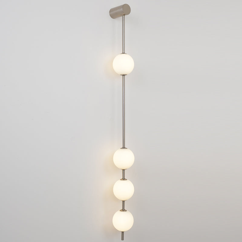 Vertical Spheres Wall Light Lighting Lobby