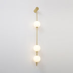 Vertical Spheres Wall Light Lighting Lobby