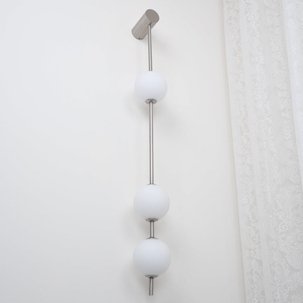 Vertical Spheres Wall Light Lighting Lobby