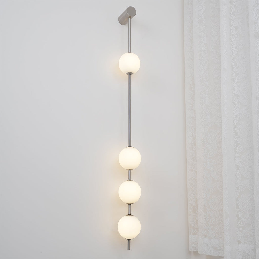 Vertical Spheres Wall Light Lighting Lobby