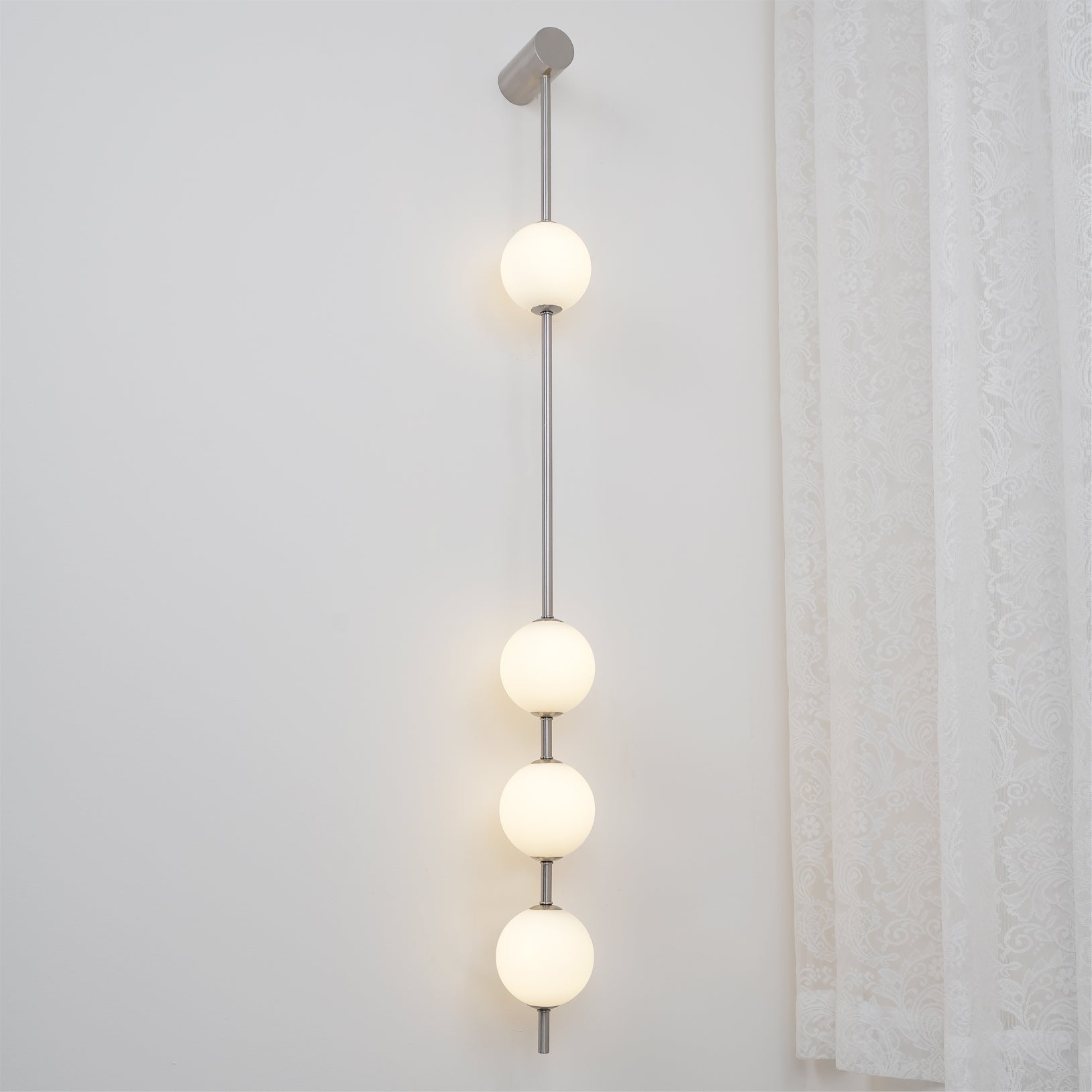 Vertical Spheres Wall Light Lighting Lobby