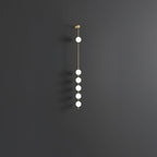 Vertical Spheres Wall Light Lighting Lobby