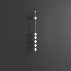 Vertical Spheres Wall Light Lighting Lobby