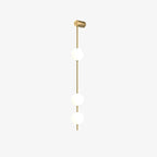Vertical Spheres Wall Light Lighting Lobby
