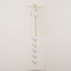 Vertical Spheres Wall Light Lighting Lobby