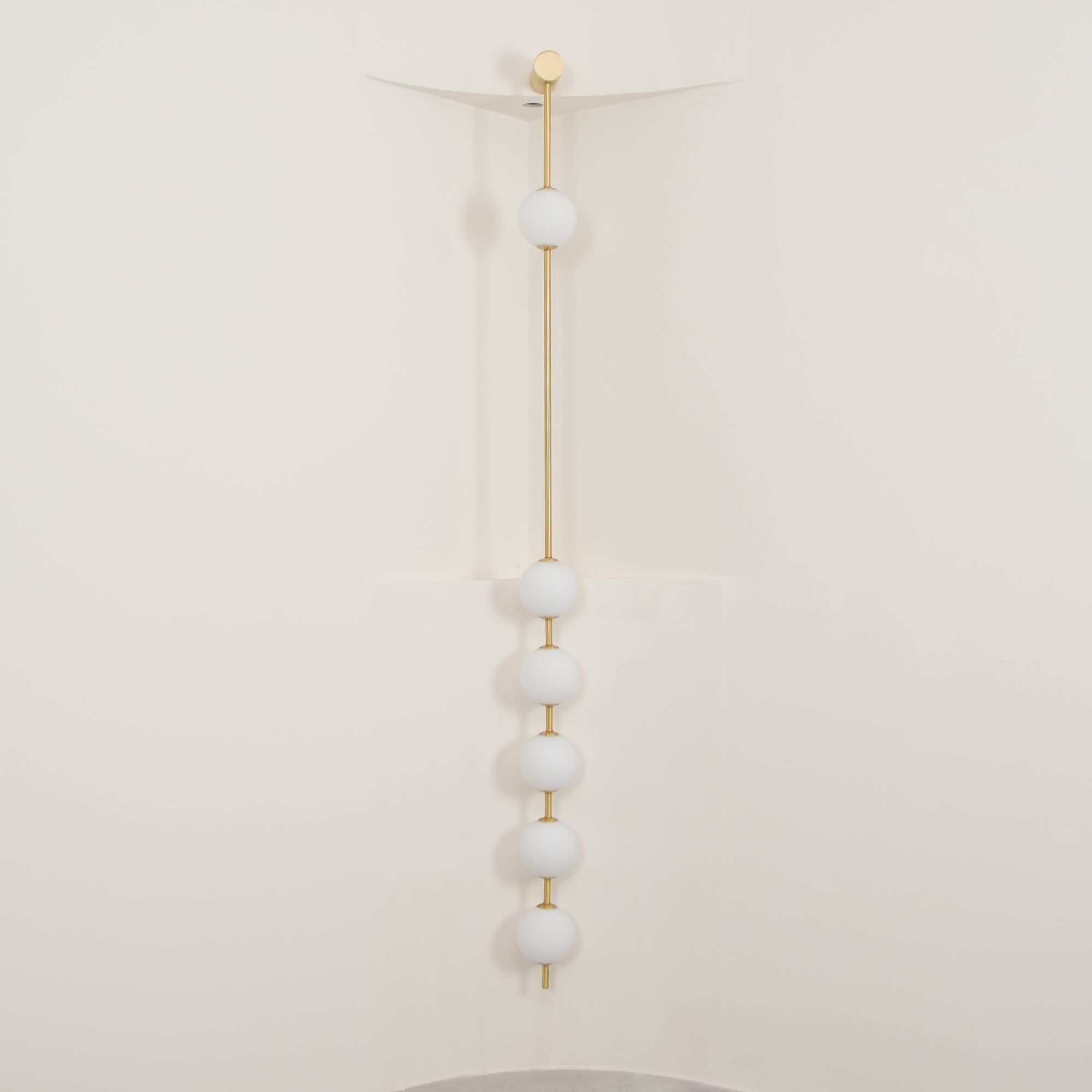 Vertical Spheres Wall Light Lighting Lobby