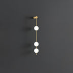 Vertical Spheres Wall Light Lighting Lobby