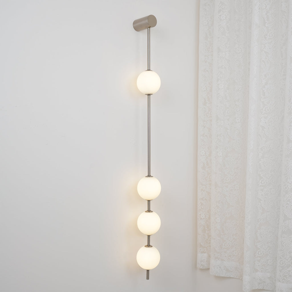 Vertical Spheres Wall Light Lighting Lobby