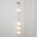 Vertical Spheres Wall Light Lighting Lobby