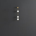 Vertical Spheres Wall Light Lighting Lobby