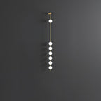 Vertical Spheres Wall Light Lighting Lobby